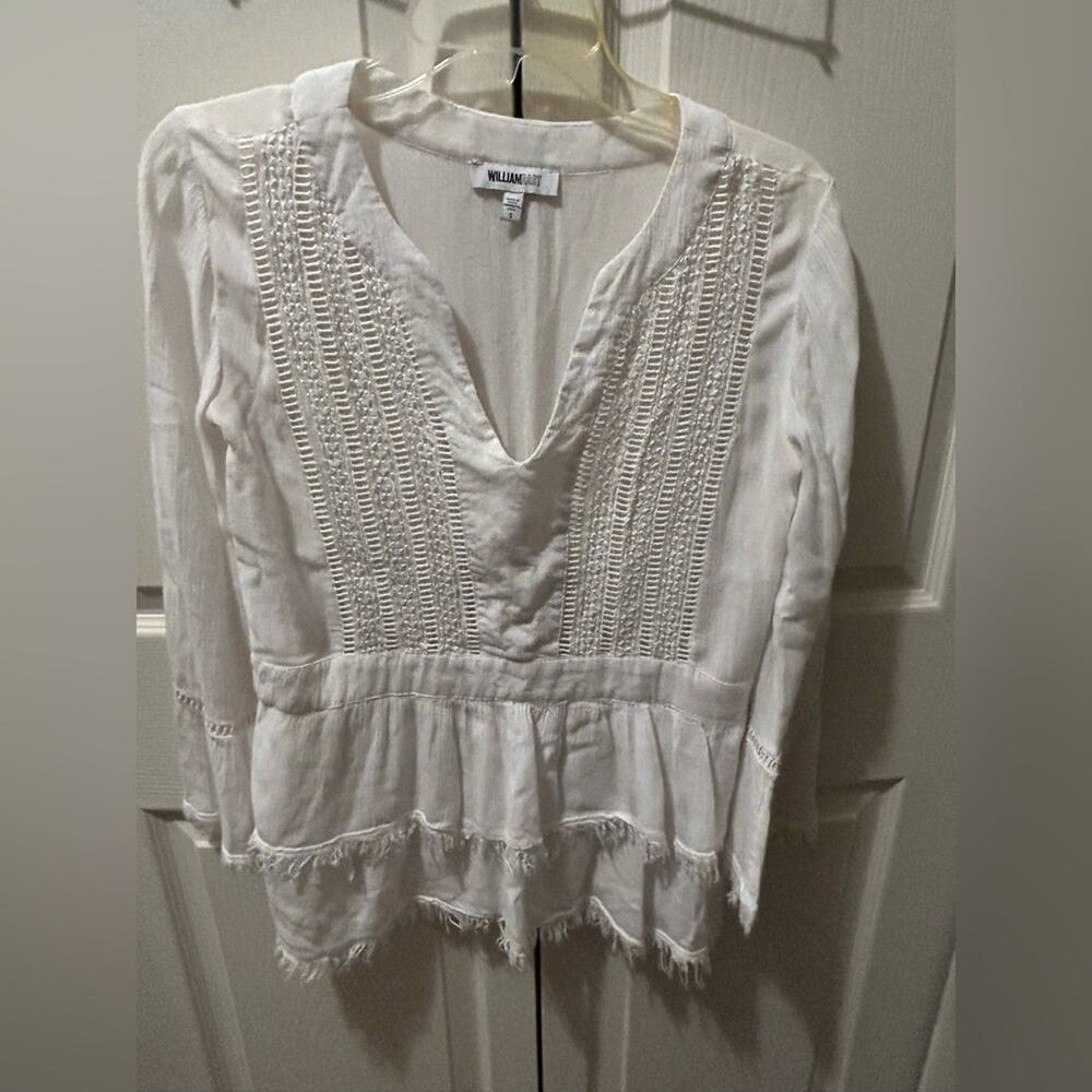Final Price!! William Rast white blouse Size Small